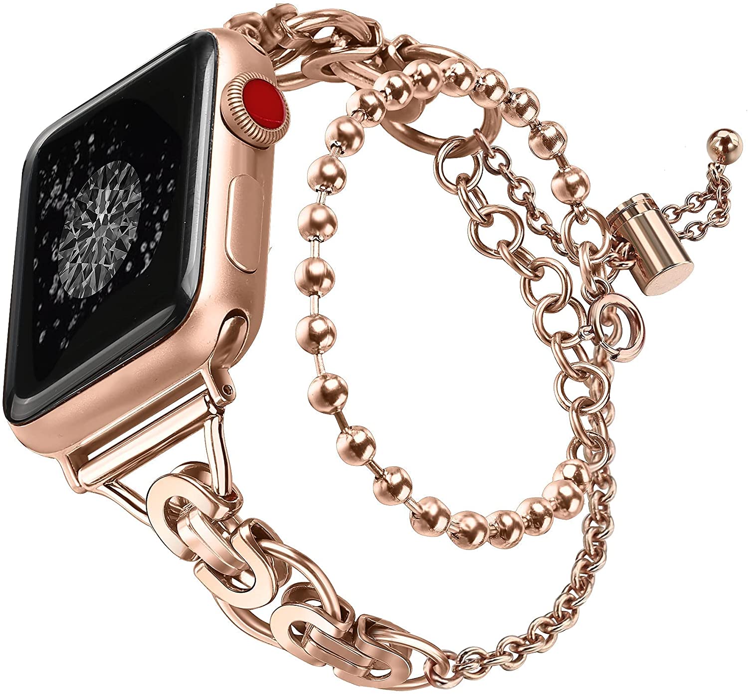 Woman Chain Watch Band for Apple Watch Woman Chain Watch Band for Apple Watch