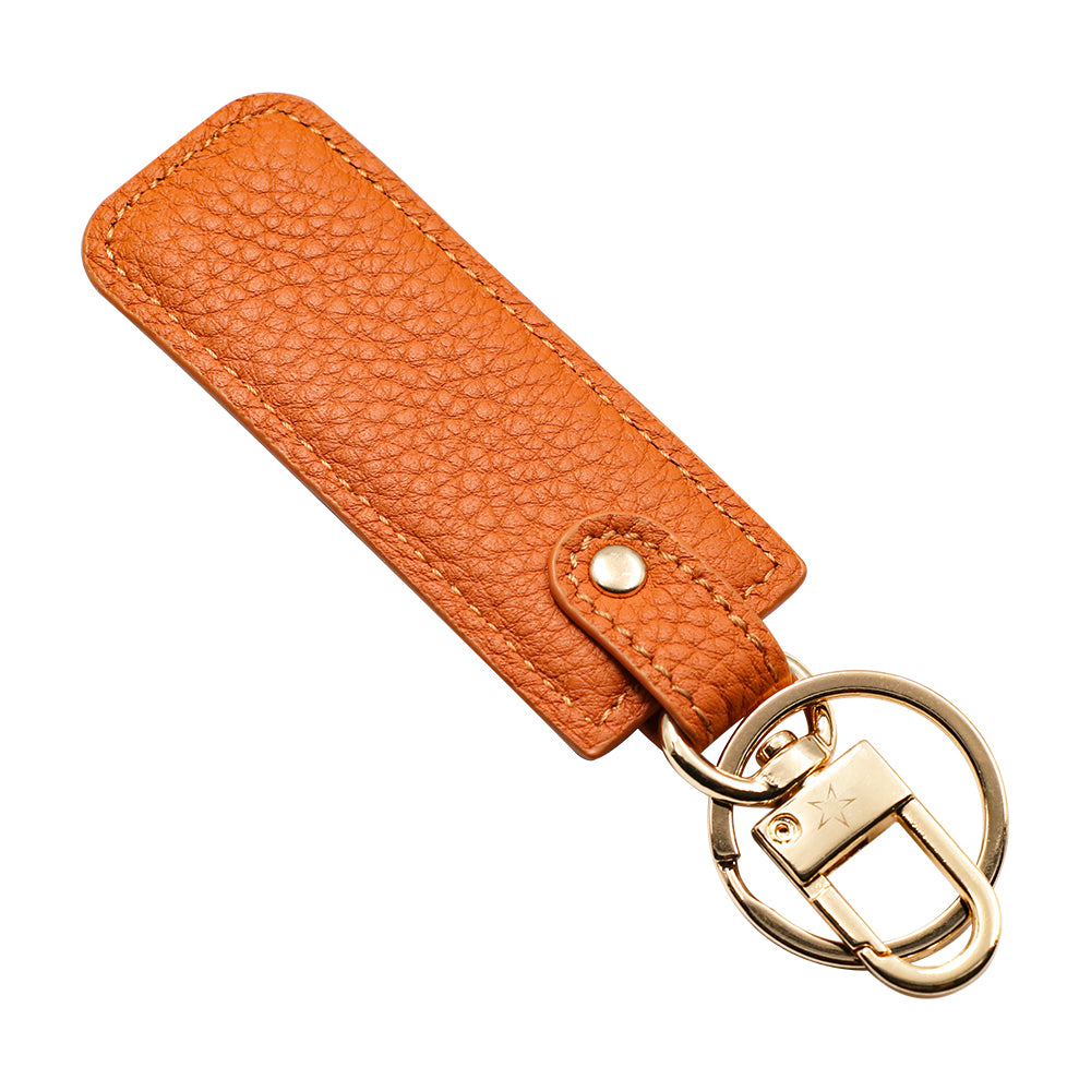 Star Gen Pebble Leather Keyring Star Gen Pebble Leather Keyring