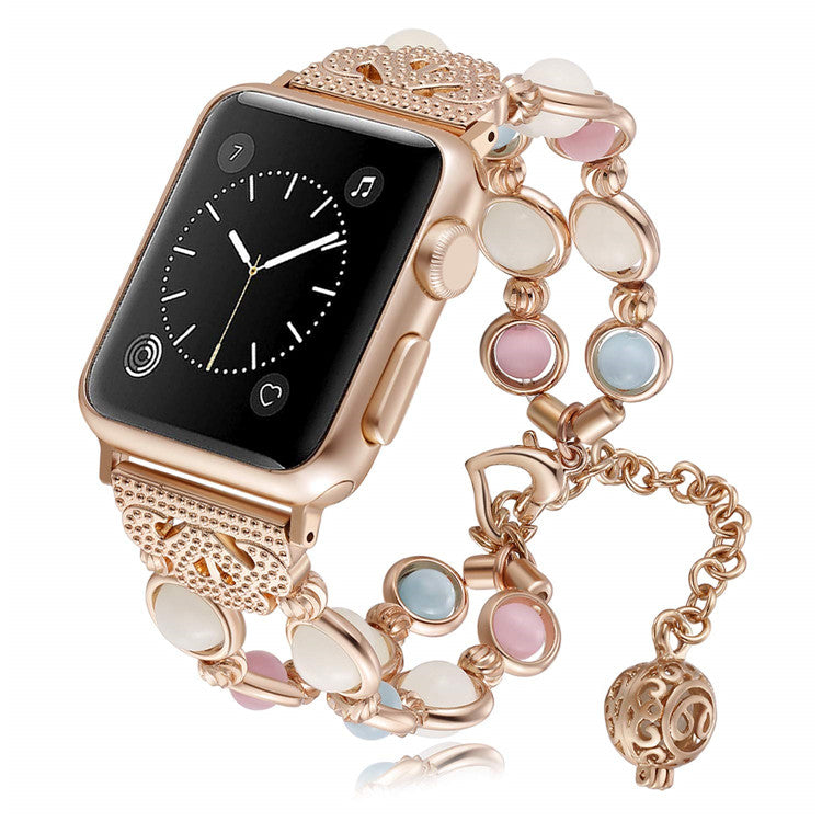 Woman Luminous Pearl Watch Band for Apple Watch Woman Luminous Pearl Watch Band for Apple Watch