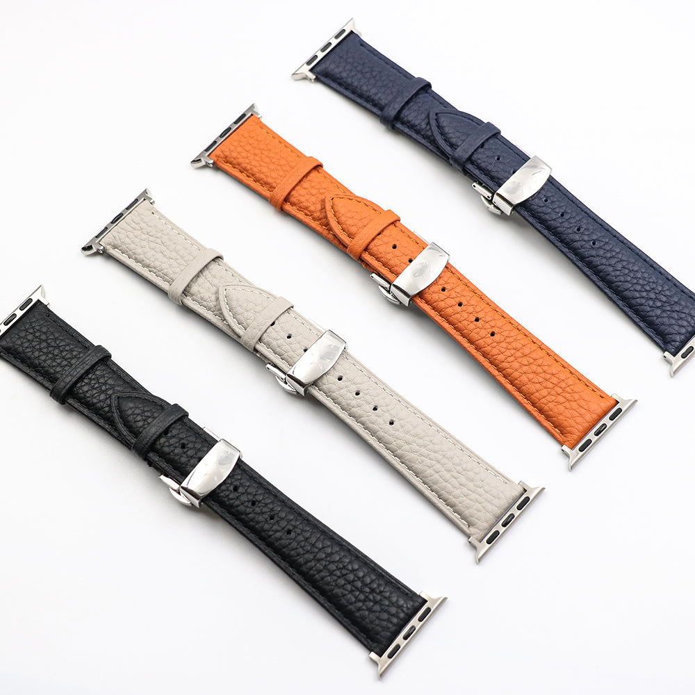 Star Gen Pebble Leather Watch Band Star Gen Pebble Leather Watch Band