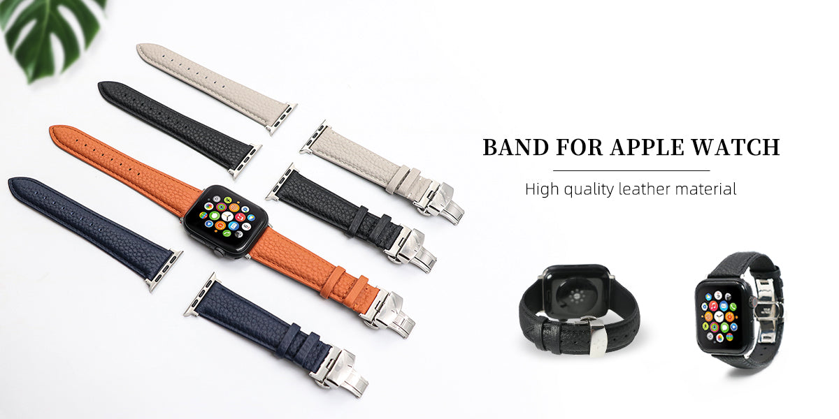 Star Gen Pebble Leather Watch Band Star Gen Pebble Leather Watch Band