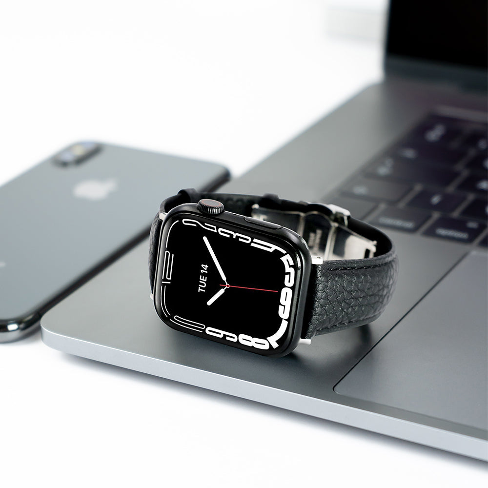 Star Gen Pebble Leather Watch Band Star Gen Pebble Leather Watch Band