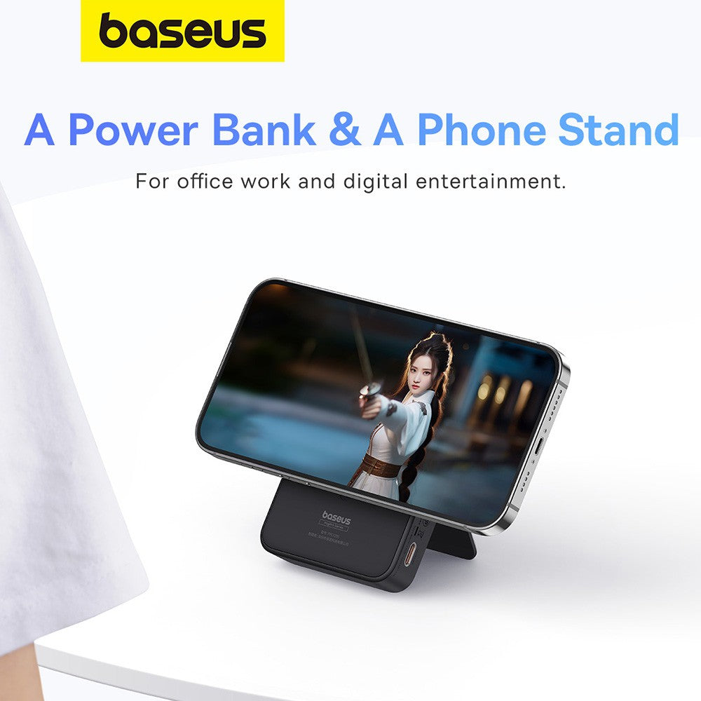 Baseus MagPro Magnetic Bracket Wireless Fast-Charging Power Bank 5000mAh 20W