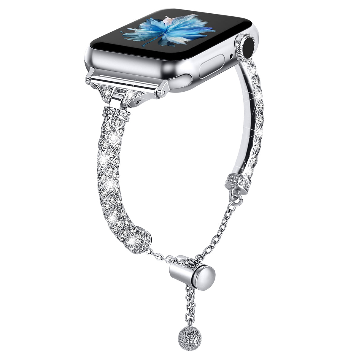 Woman Rhinestone bracelet Watch Band