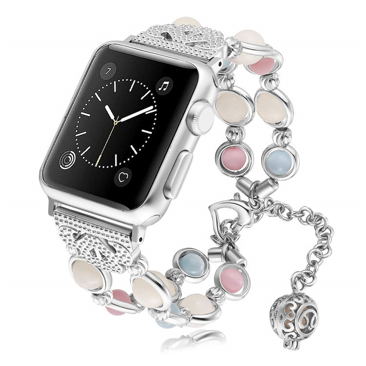 Woman Luminous Pearl Watch Band for Apple Watch