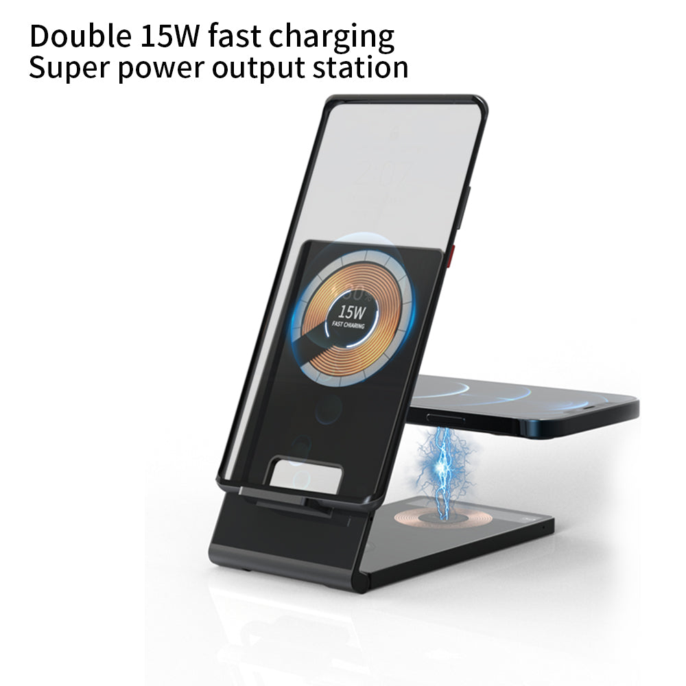 4-in-1 Magsafe Trans Wireless Charging Station | Compatible with Android and Apple