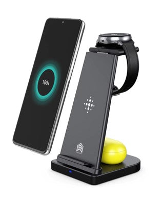 3-in-1 Wireless Charging Dock Station | Compatible with Samsung / Samsung Watch