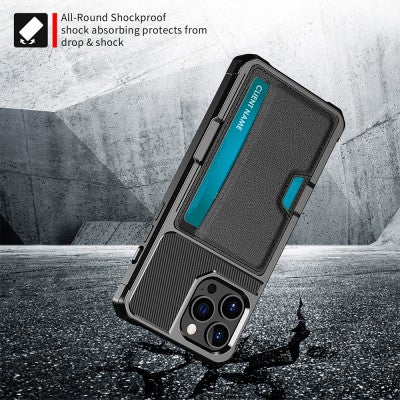 Magnetic Anti-fall Protection case with Card Slot for iPhone 13 Pro max