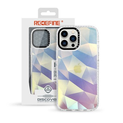 Laser Iridescent Transparent Cover Case for iPhone 14